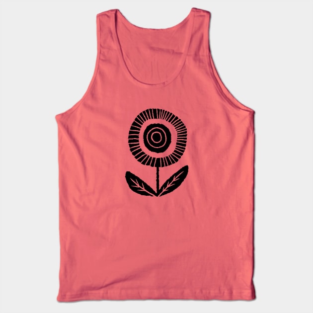 Happy Little Flower Tank Top by MatthewTaylorWilson